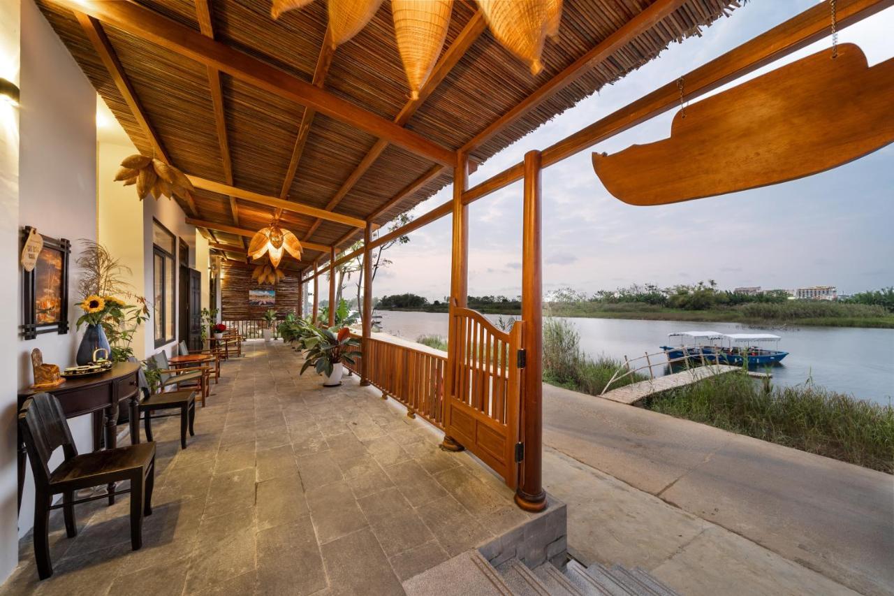 The Boathouse Riverside Homestay Hoi An Zewnętrze zdjęcie